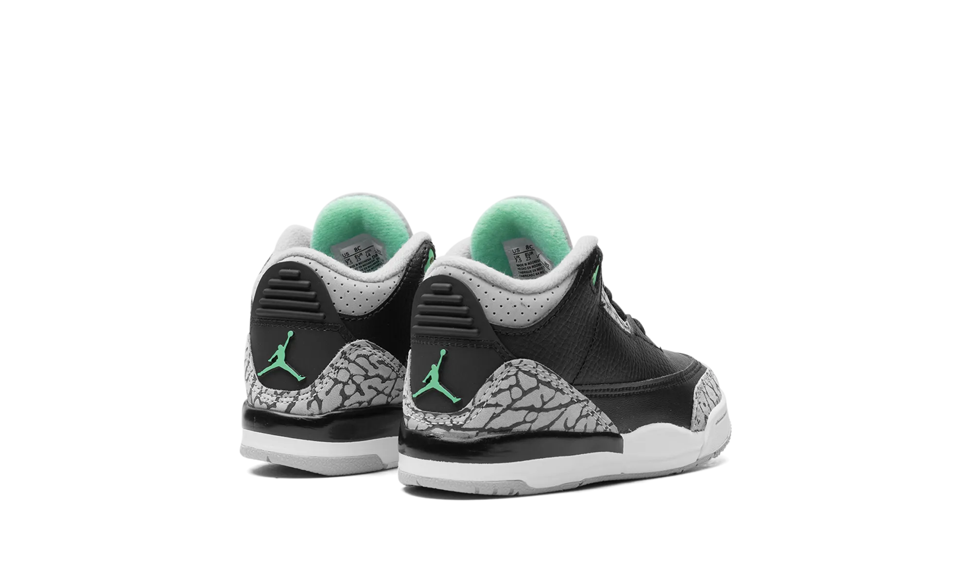 Air Jordan 3 TD "Green Glow" jordan toddler baby shoes
