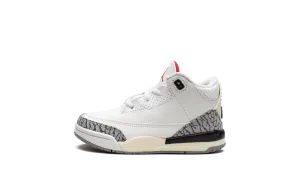 Air Jordan 3 TD "White Cement Reimagined 2023" Jordan Toddler shoes