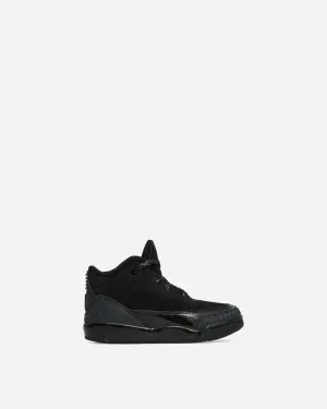 Air Jordan 3 (TD) Sneakers Black Cat Nike breathable sports sneakers for comfort