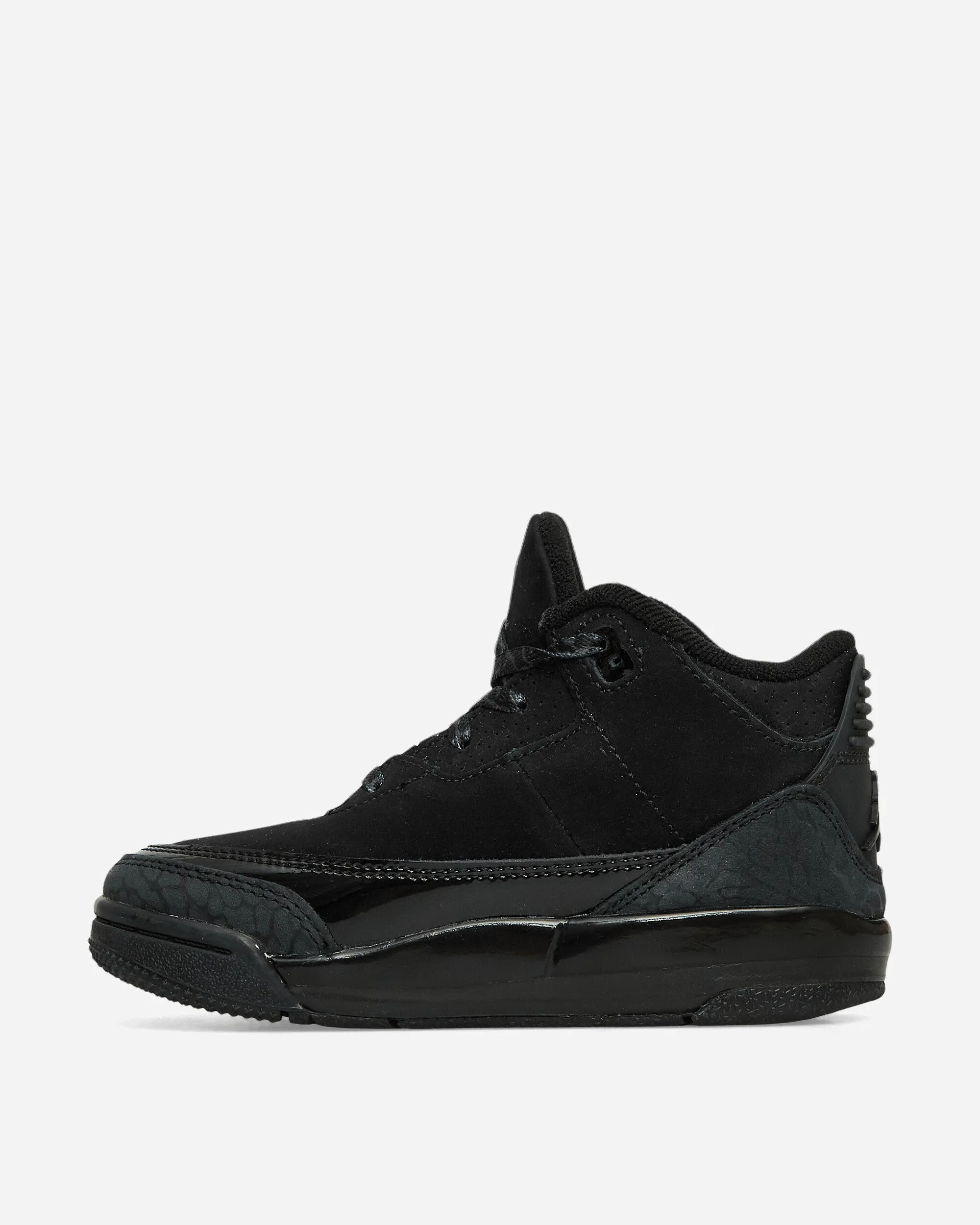 Air Jordan 3 (TD) Sneakers Black Cat Flexible Shoes