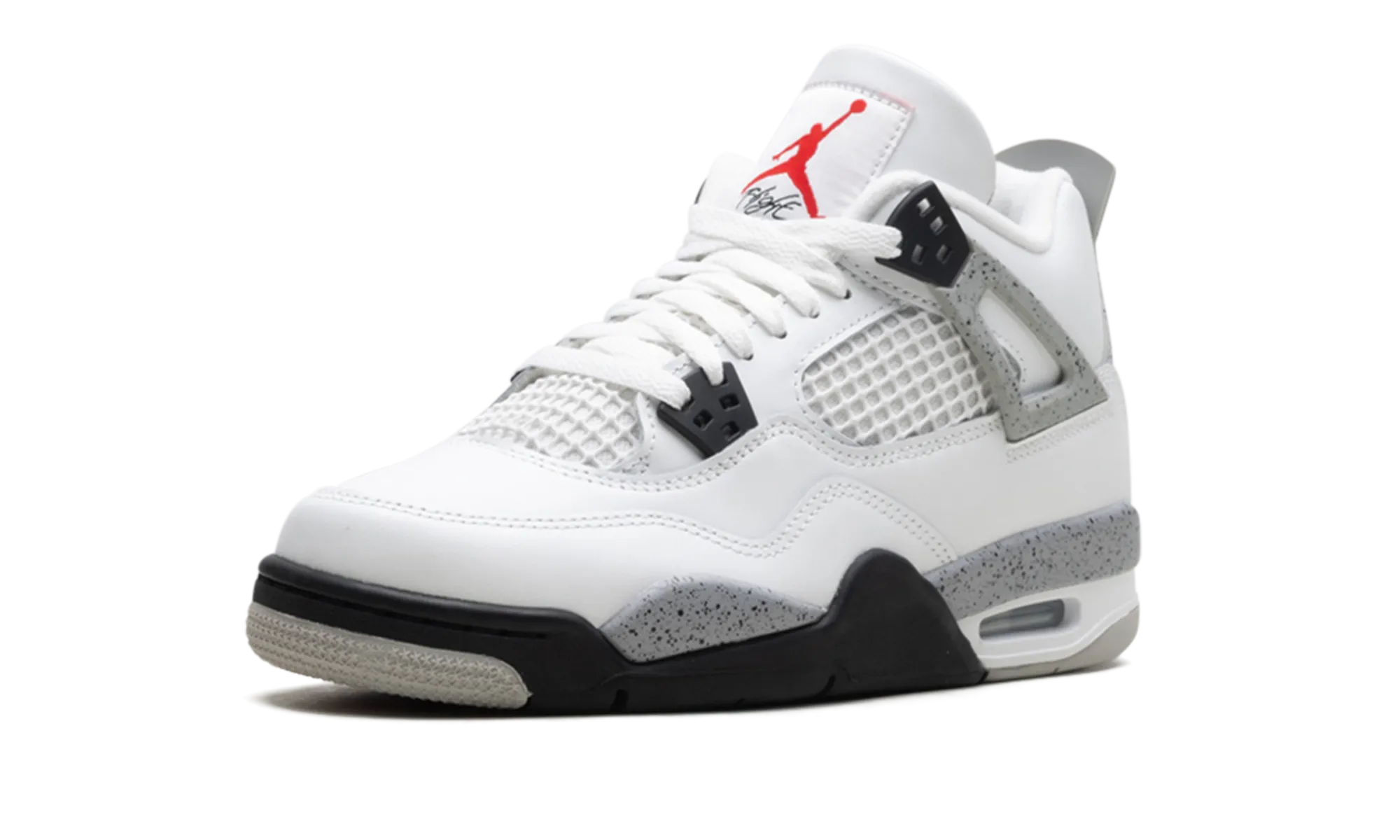 Air Jordan 4 Retro GS "White Cement" jordan school kids shoes