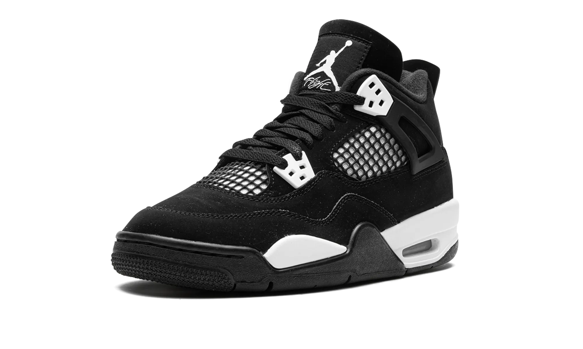 Air jordan 4 Retro GS "White Thunder" jordan school kids shoes