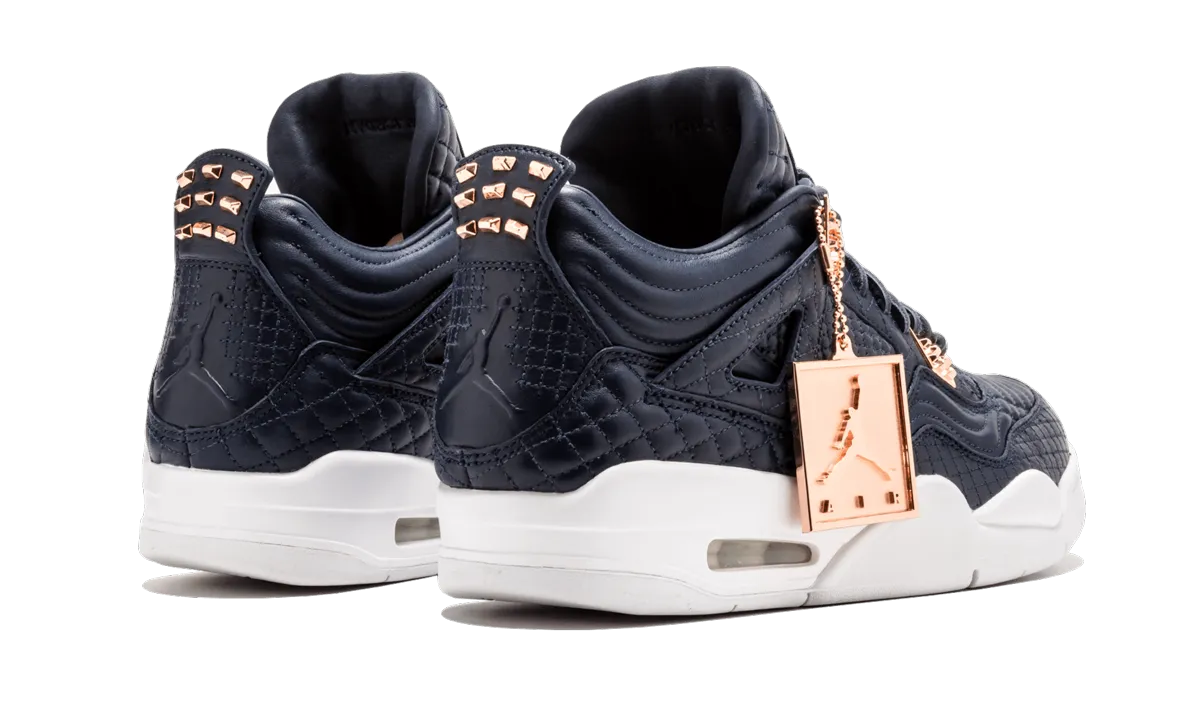 Air Jordan 4 Retro Premium "Obsidian" jordan athletic mens shoes