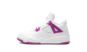 Air Jordan 4 Retro PS "Hyper Violet" Jordan Pre School shoes