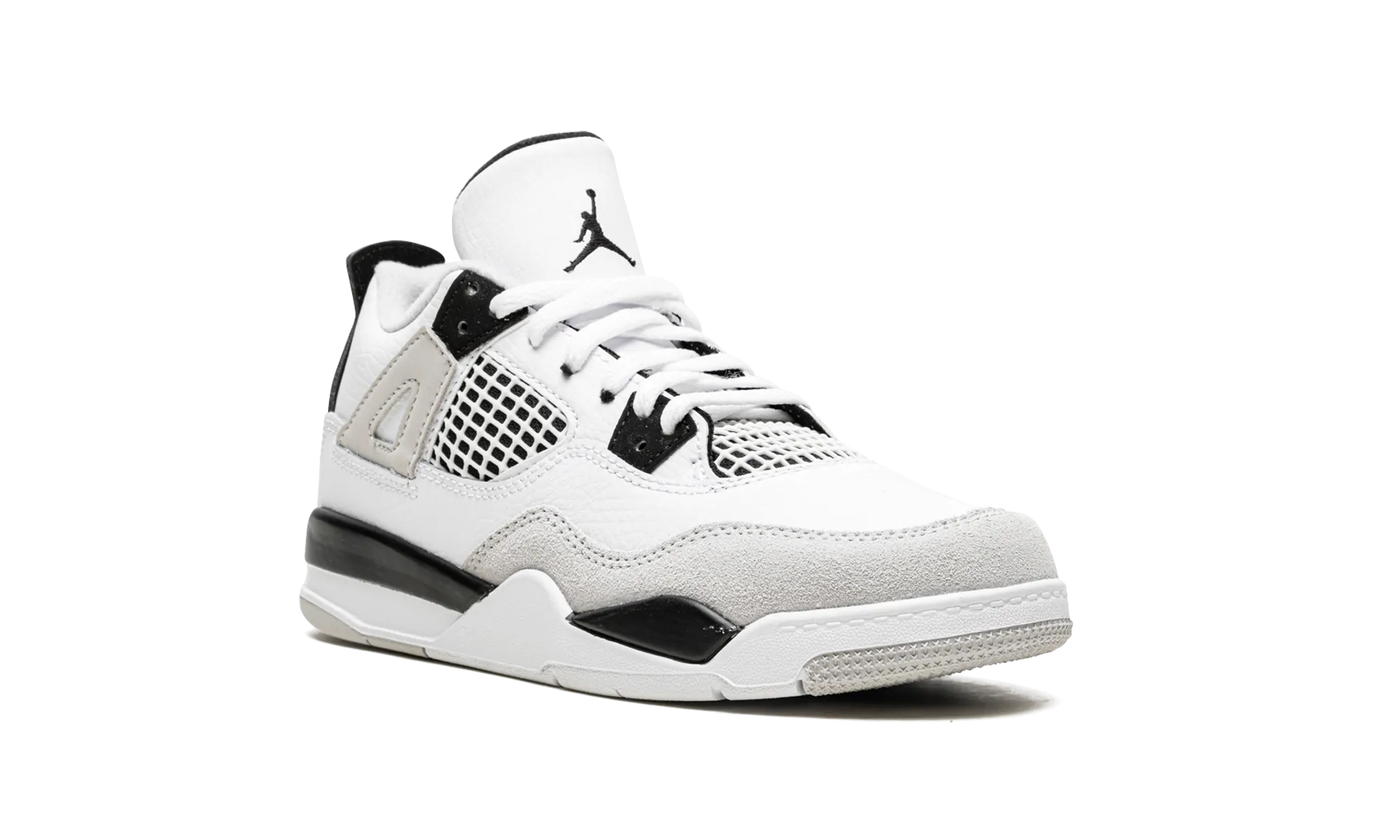 Air Jordan 4 Retro PS "Military Black" jordan preschool kids shoes