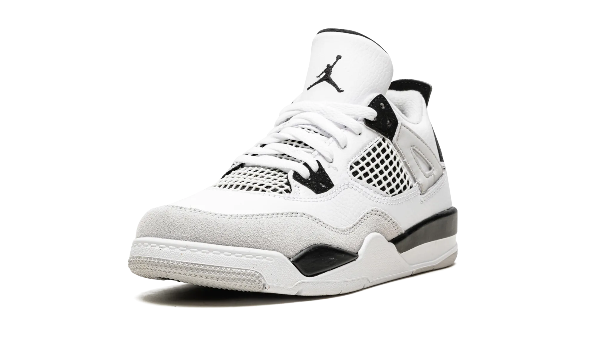 Air Jordan 4 Retro PS "Military Black" jordan preschool kids shoes