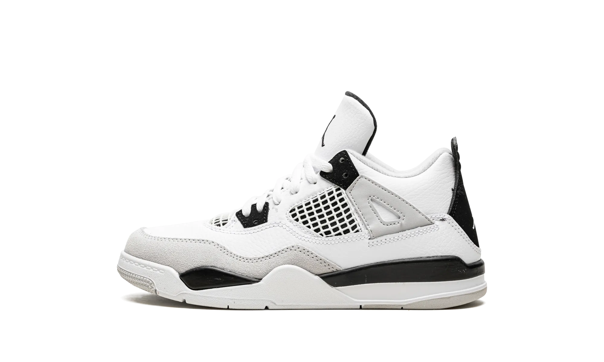 Air Jordan 4 Retro PS "Military Black" jordan preschool kids shoes