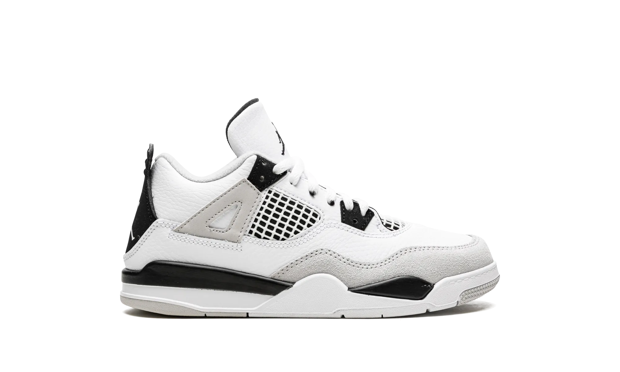 Air Jordan 4 Retro PS "Military Black" jordan preschool kids shoes