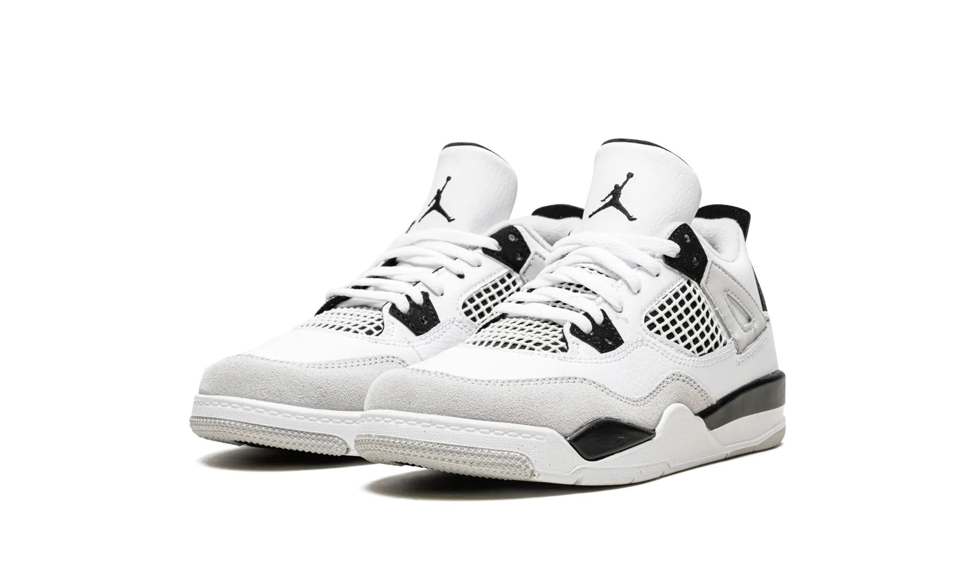 Air Jordan 4 Retro PS "Military Black" jordan preschool kids shoes