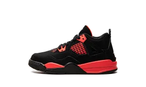 Air Jordan 4 Retro PS "Red Thunder" Jordan Pre School shoes