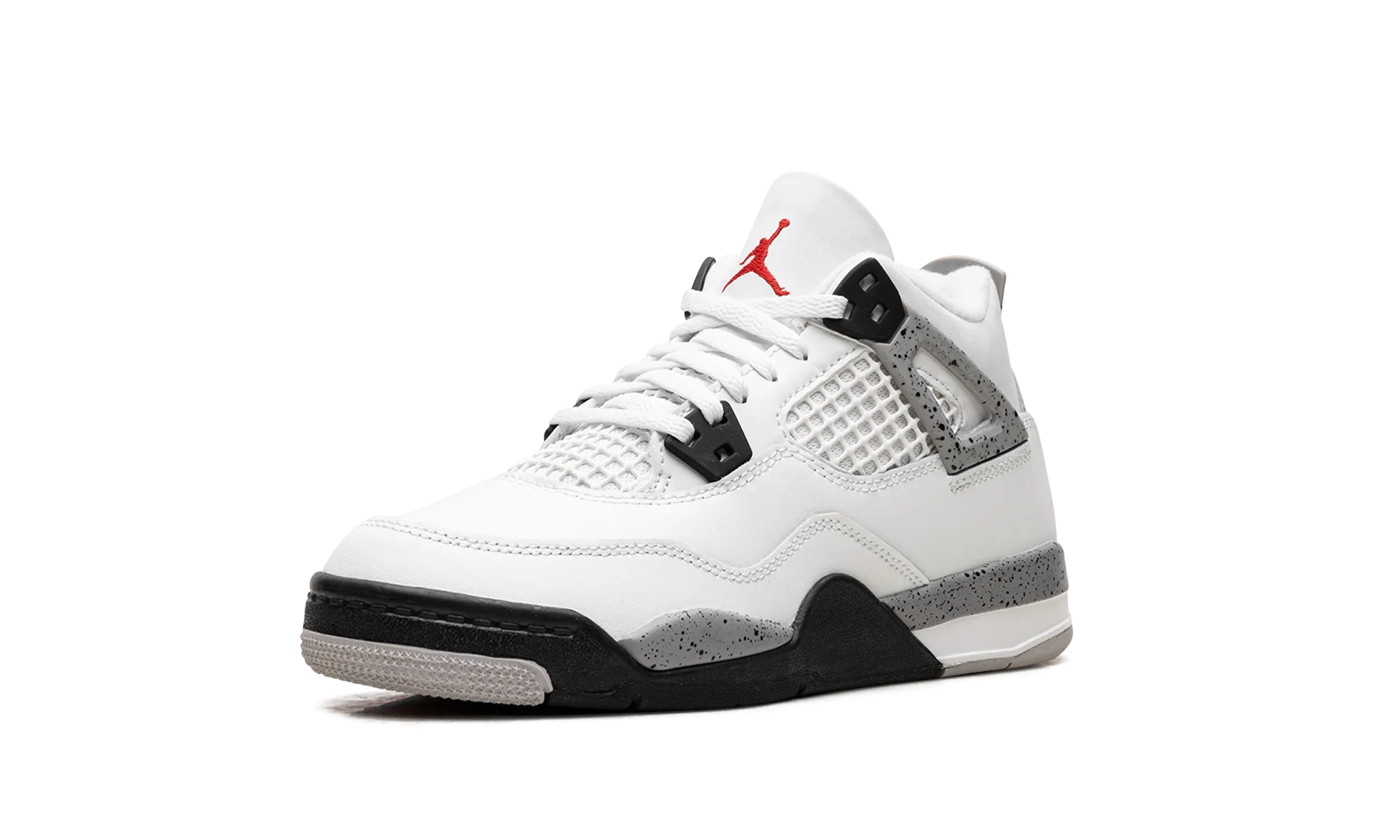 Air Jordan 4 Retro PS "White Cement" jordan preschool kids shoes