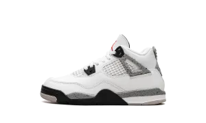Air Jordan 4 Retro PS "White Cement" Jordan Pre School shoes