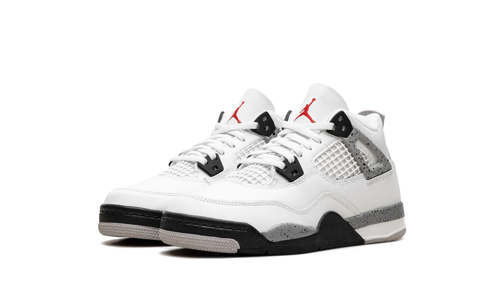 Air Jordan 4 Retro PS "White Cement" jordan preschool kids shoes