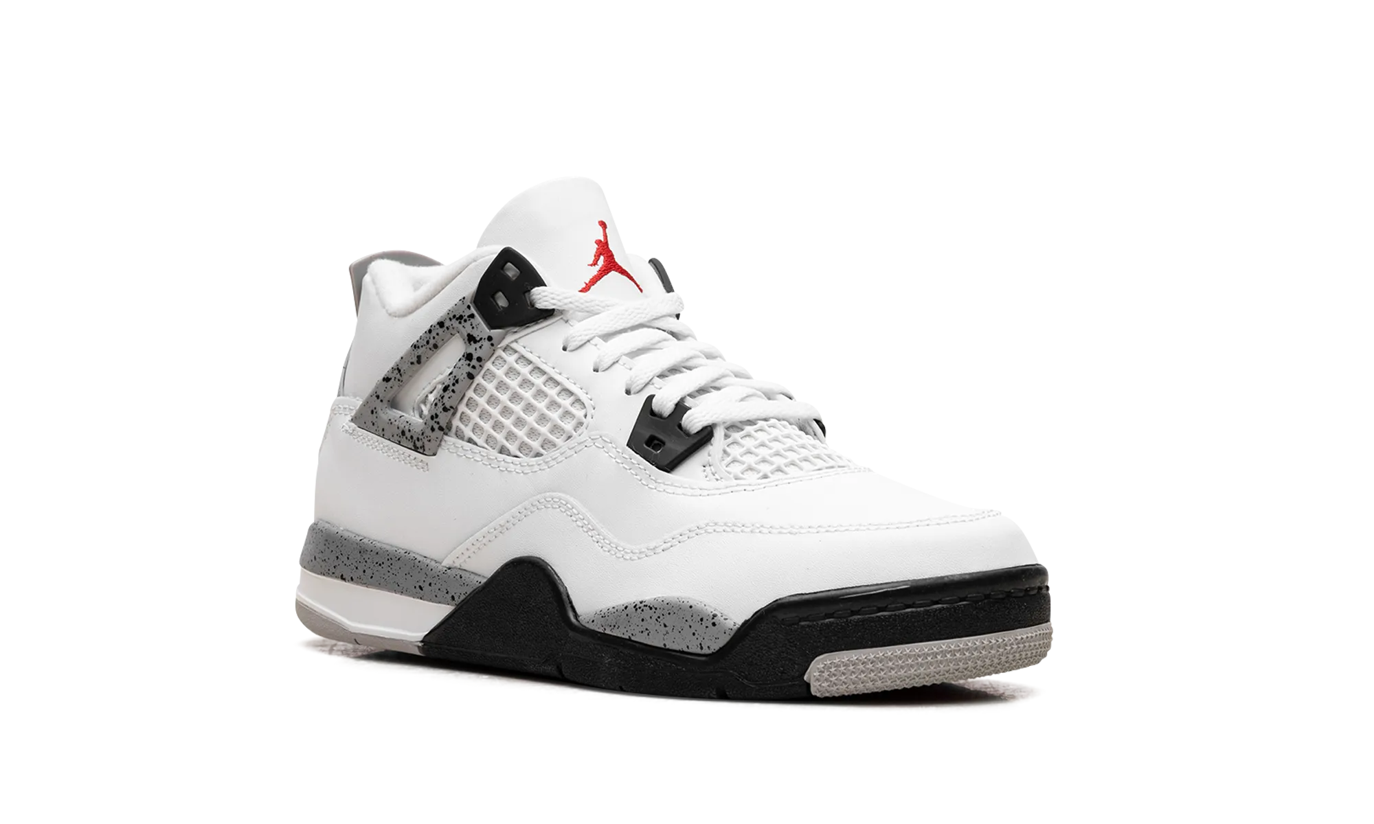 Air Jordan 4 Retro PS "White Cement" jordan preschool kids shoes
