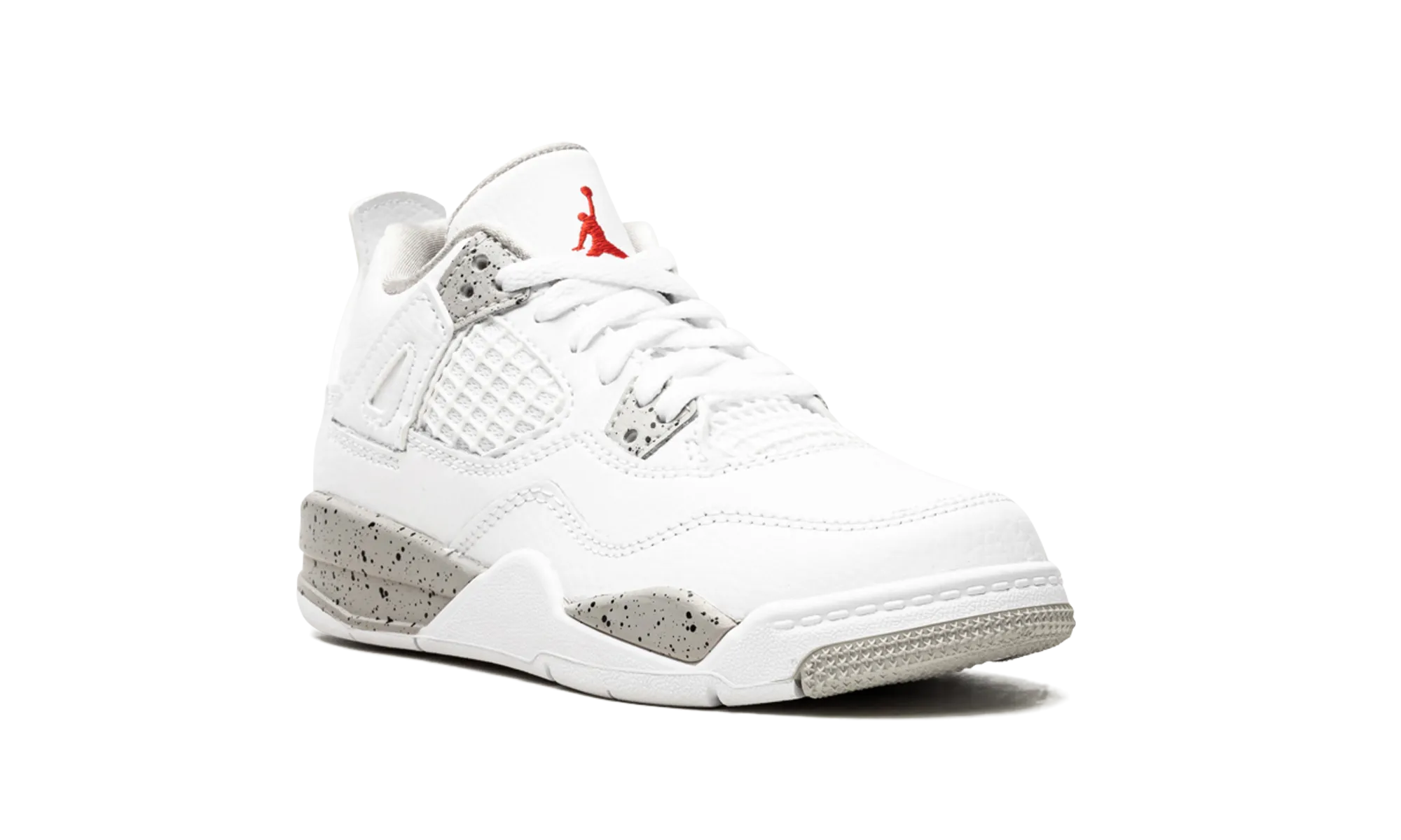 Air Jordan 4 Retro PS "White Oreo" jordan preschool kids shoes