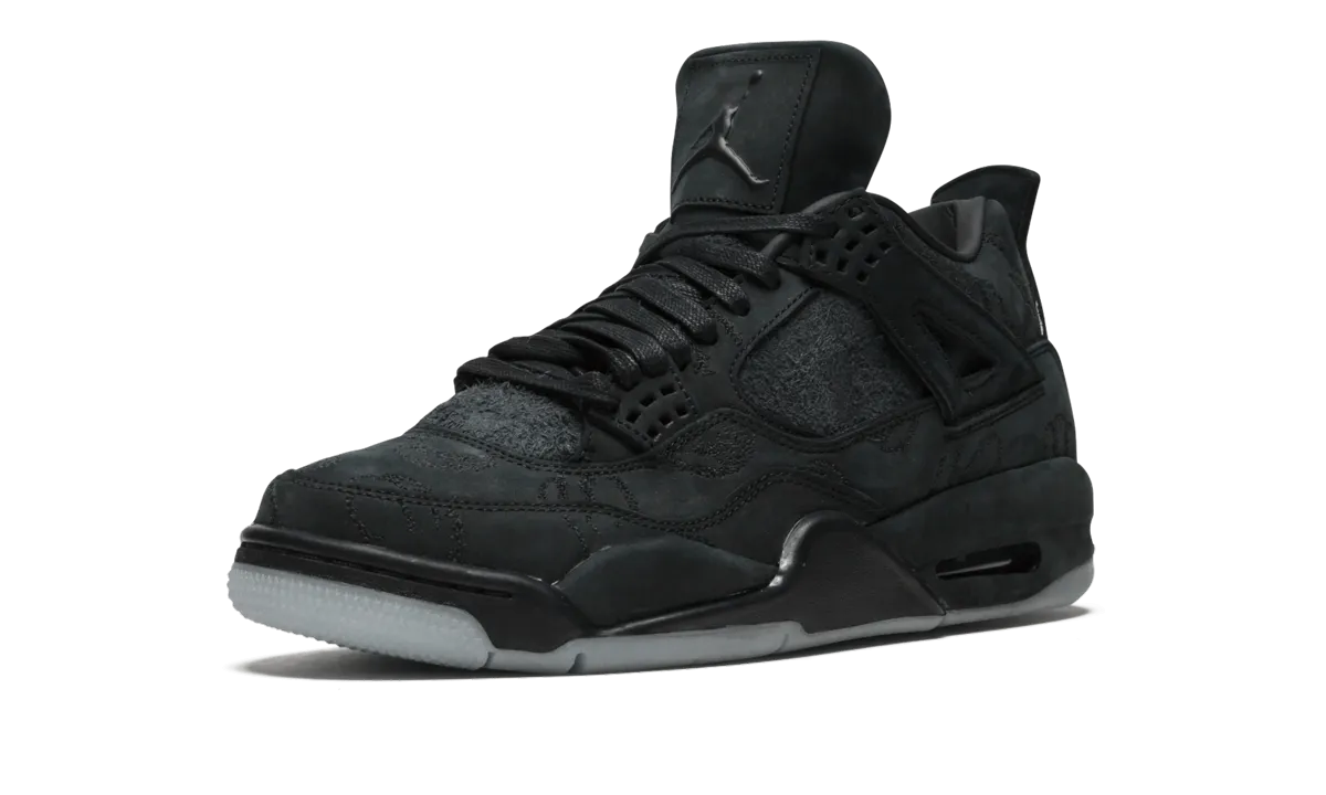 Air Jordan 4 Retro "Kaws - Black" jordan athletic mens shoes