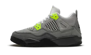 Air Jordan 4 Retro SE PS "Neon" Jordan Pre School shoes