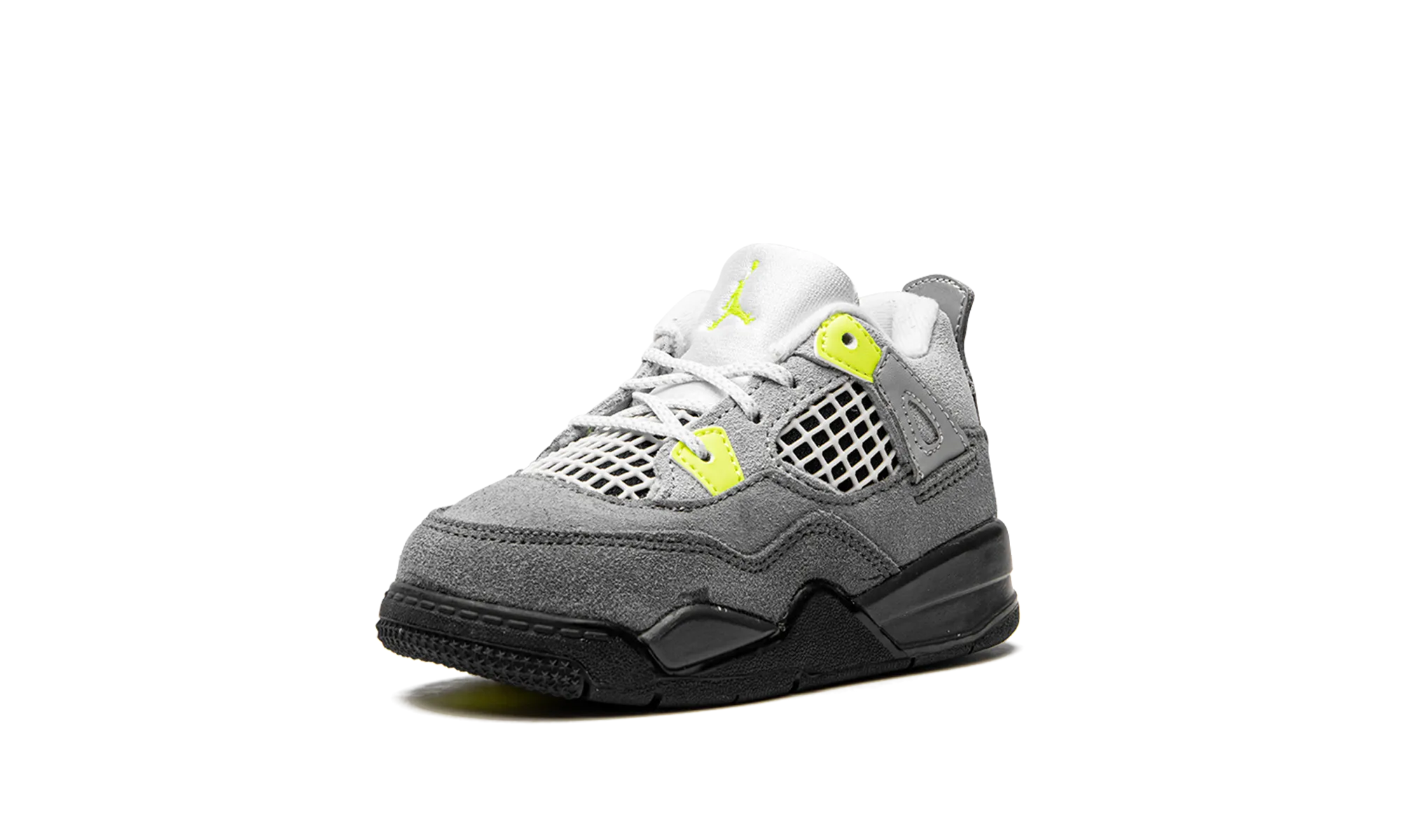 Air Jordan 4 Retro SE TD "Neon" jordan toddler baby shoes
