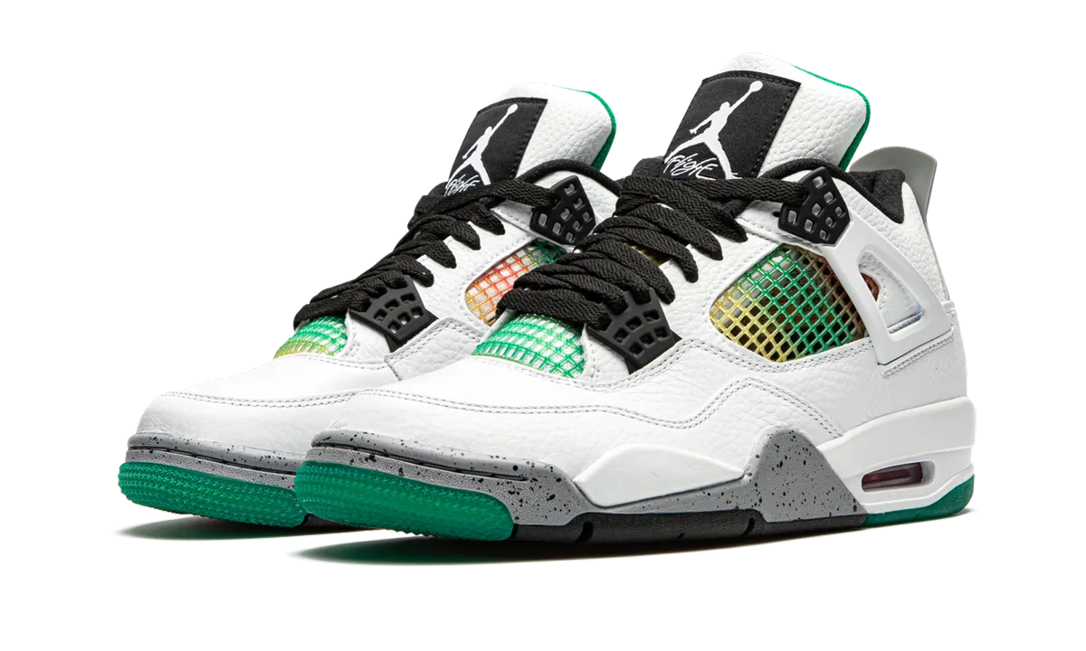 Air Jordan 4 Retro WMNS "Rasta - Lucid Green" jordan womens sporty sneakers