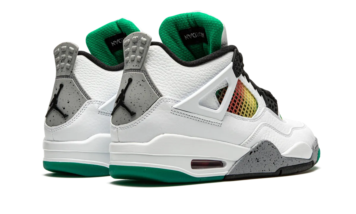 Air Jordan 4 Retro WMNS "Rasta - Lucid Green" jordan womens sporty sneakers