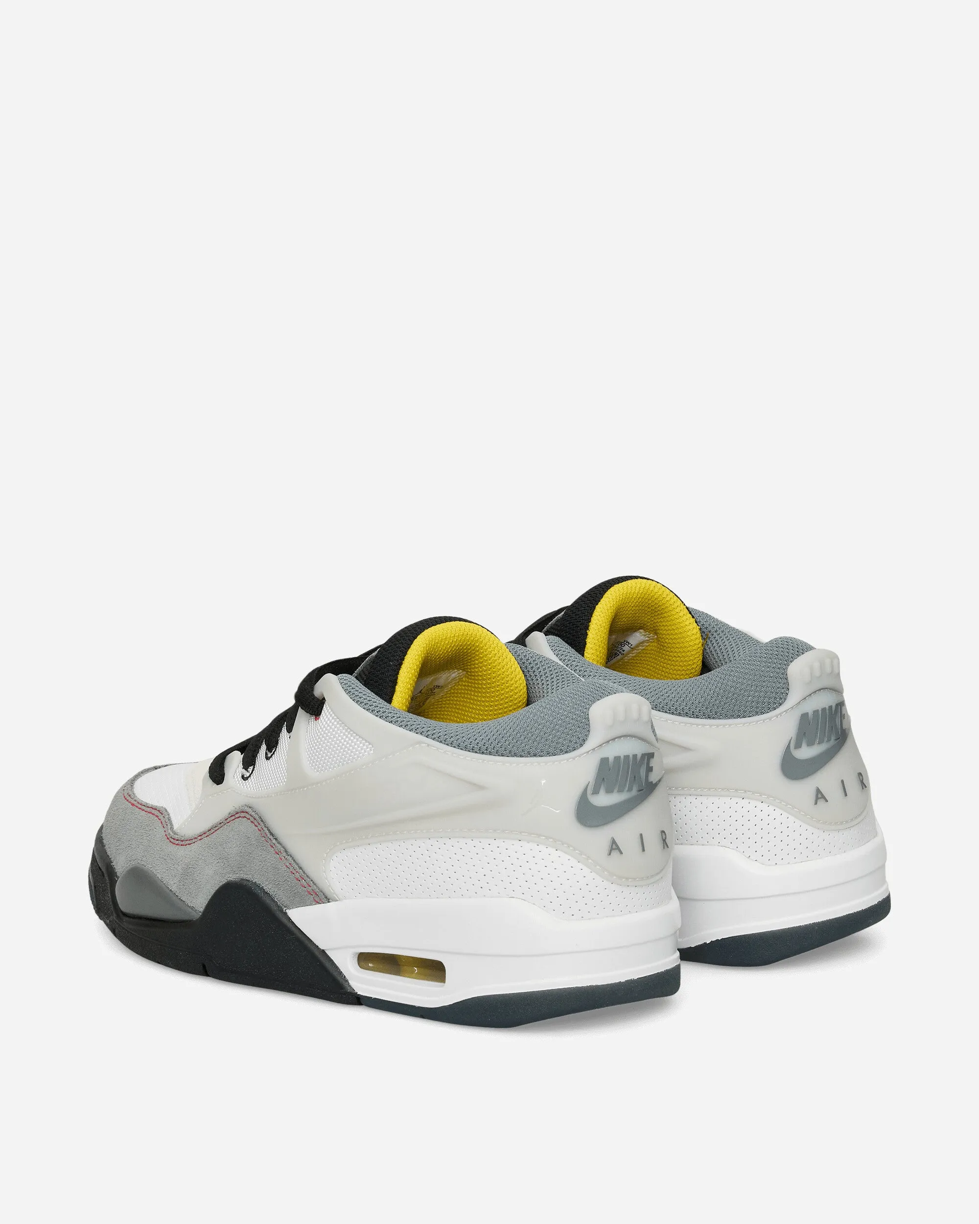 Air Jordan 4 RM Premium Sneakers White / Smoke Gray Flexible Shoes