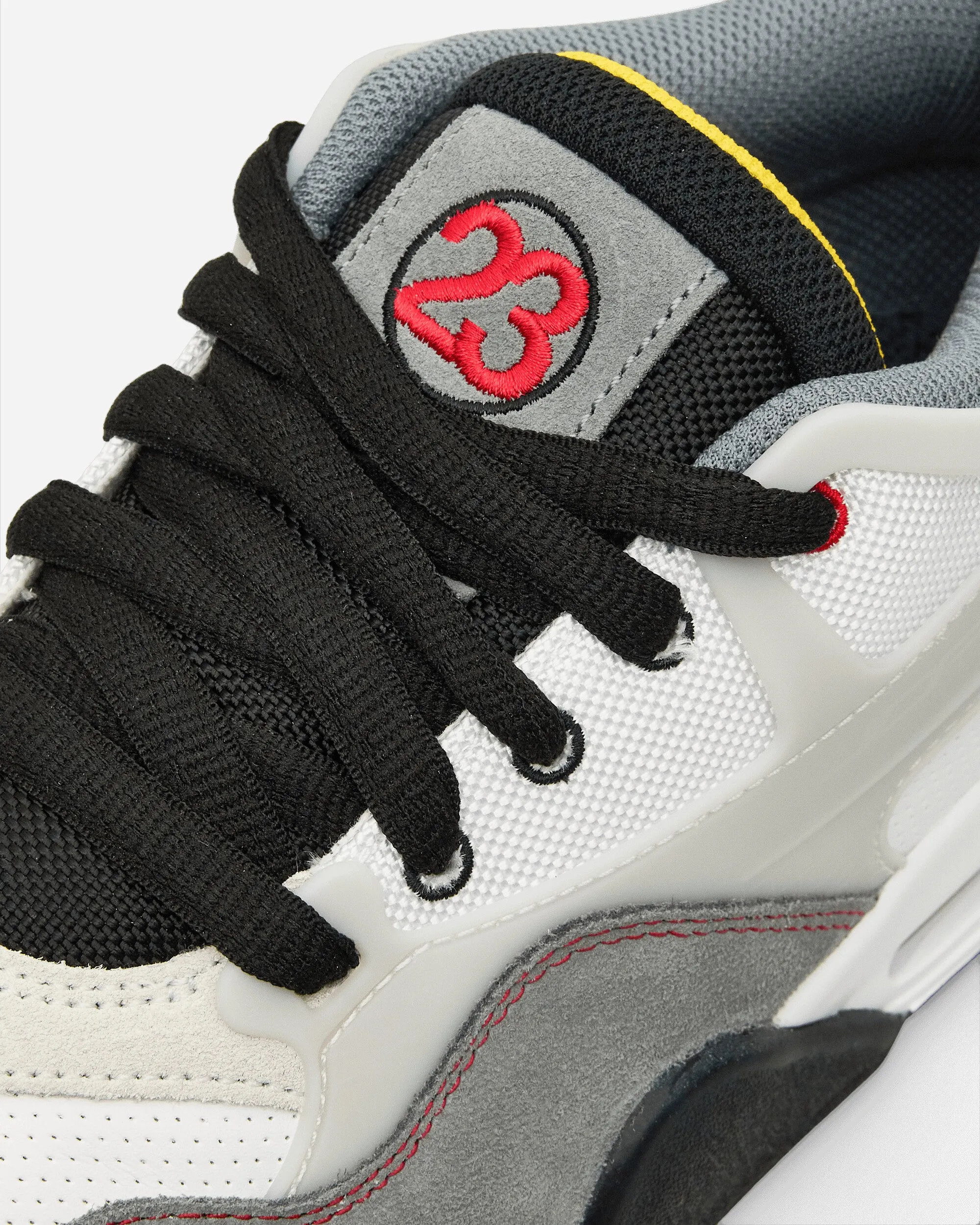 Air Jordan 4 RM Premium Sneakers White / Smoke Gray Flexible Shoes