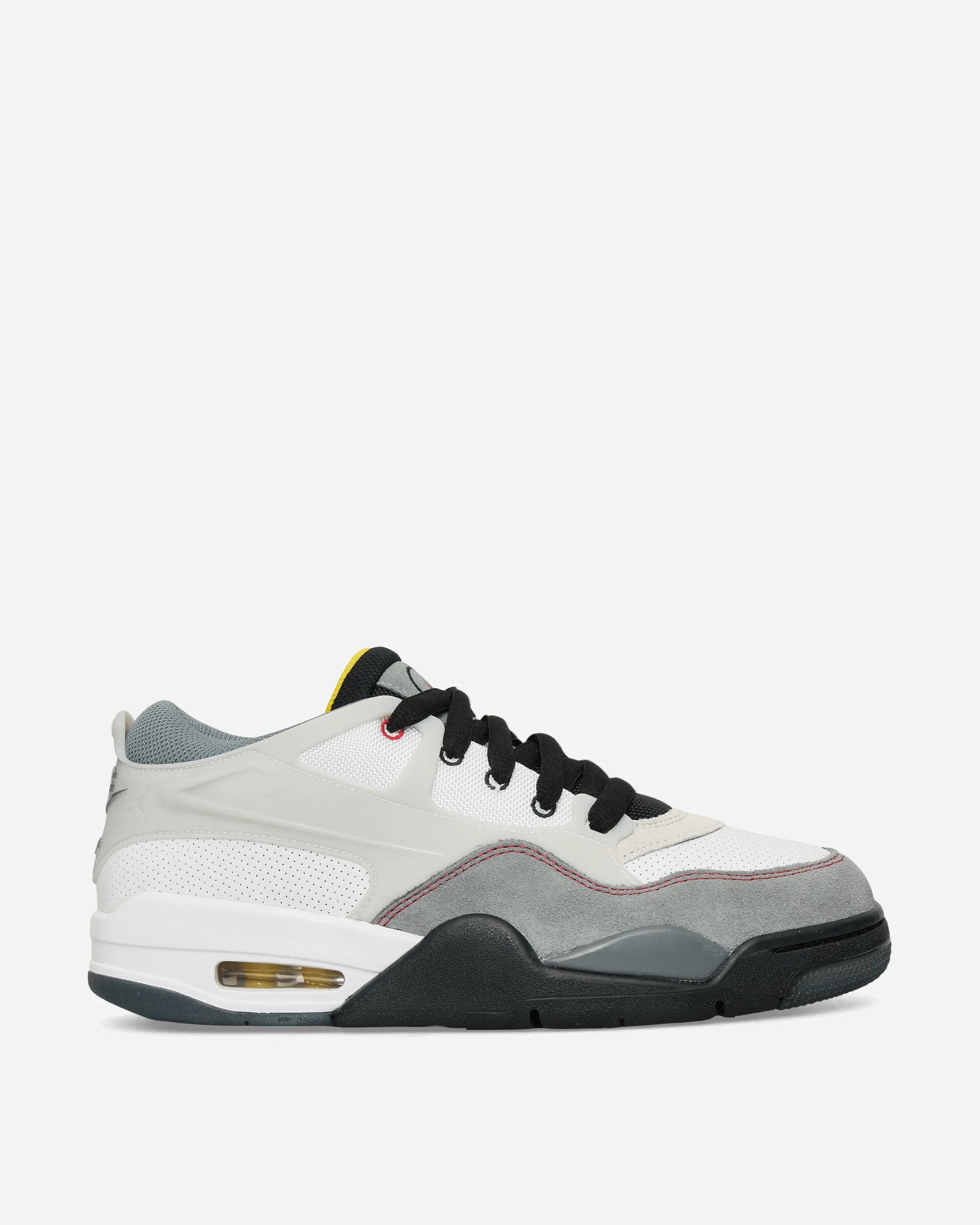 Air Jordan 4 RM Premium Sneakers White / Smoke Gray Nike breathable sports sneakers for comfort