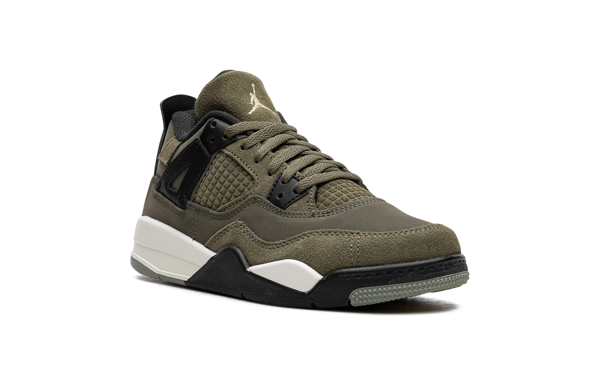 Air Jordan 4 SE Craft PS "Olive" jordan preschool kids shoes