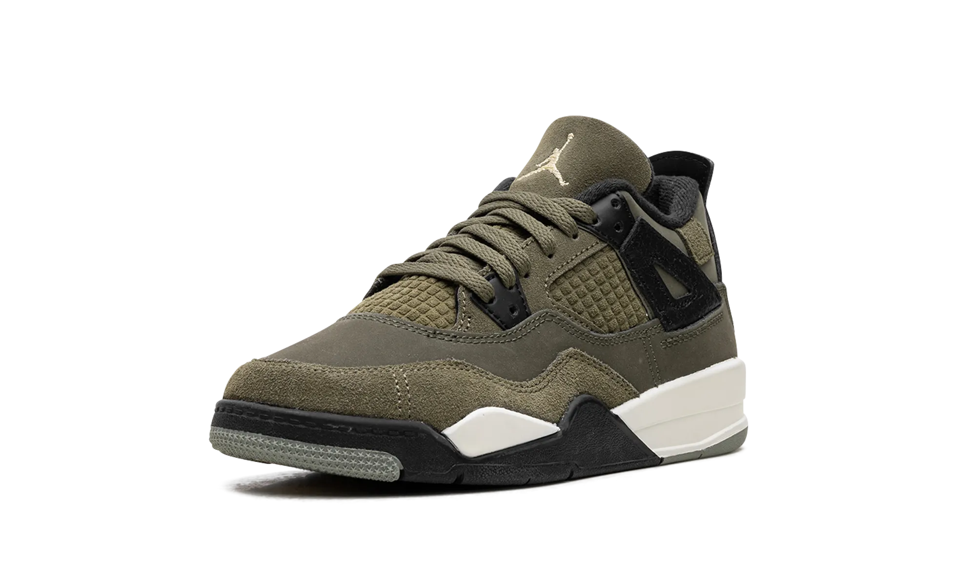 Air Jordan 4 SE Craft PS "Olive" jordan preschool kids shoes