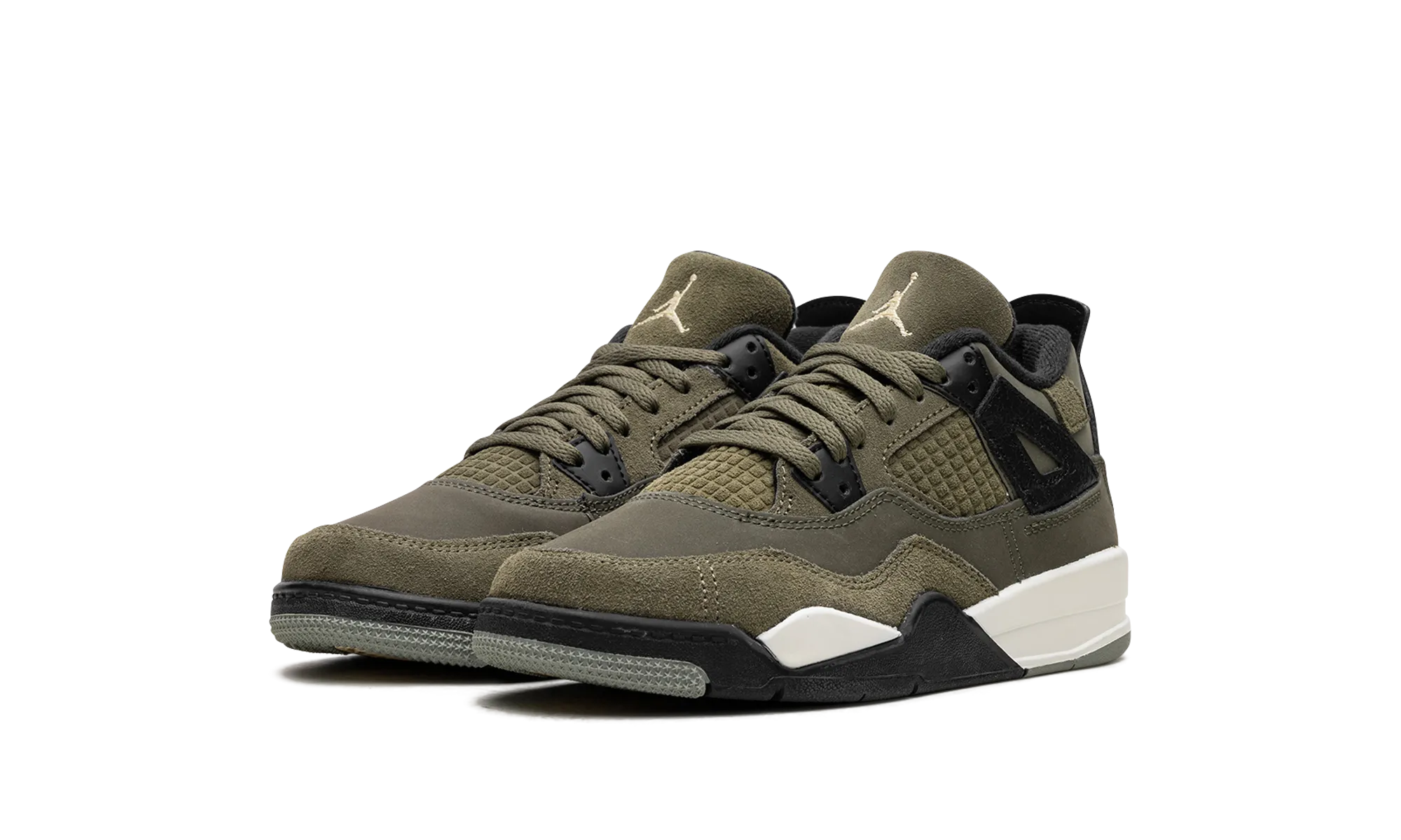 Air Jordan 4 SE Craft PS "Olive" jordan preschool kids shoes