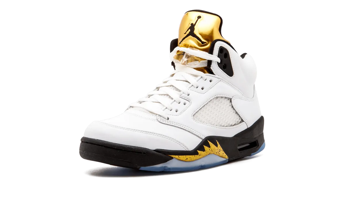 Air Jordan 5 Retro "Olympic Gold Medal" jordan athletic mens shoes