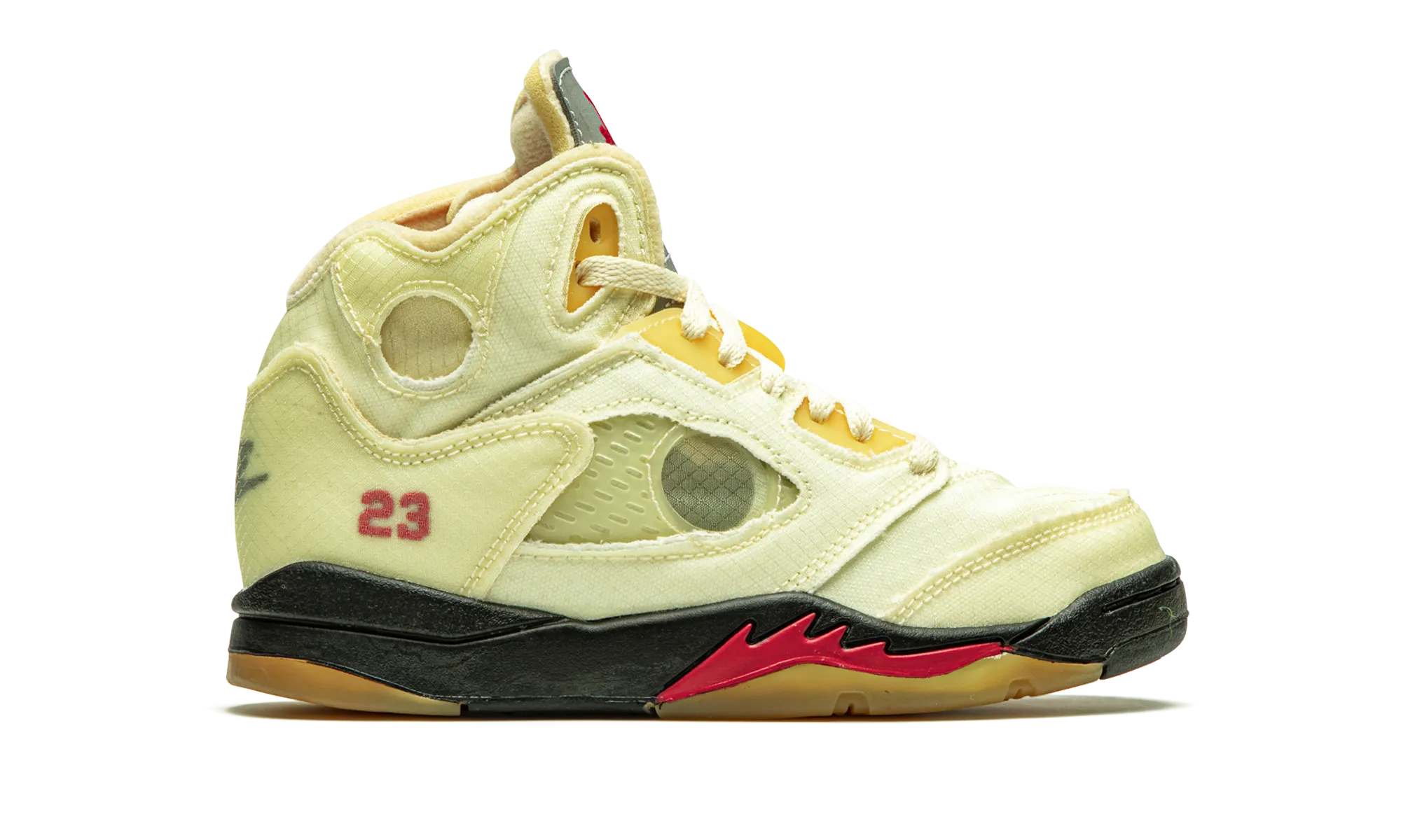 Air Jordan 5 Retro SP PS "Off-White - Sail" jordan preschool kids shoes