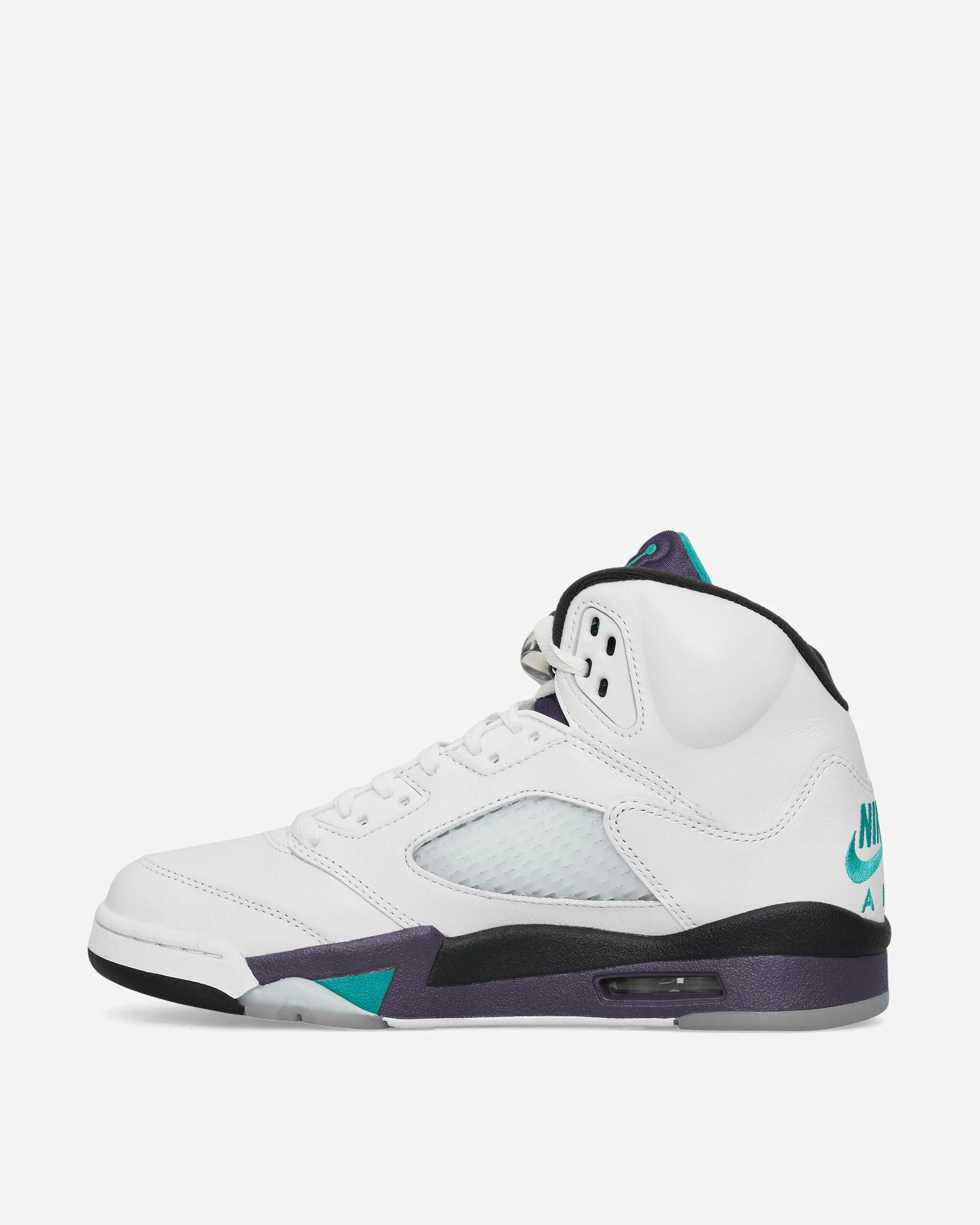 Air Jordan 5 Sneakers Grape Flexible Shoes