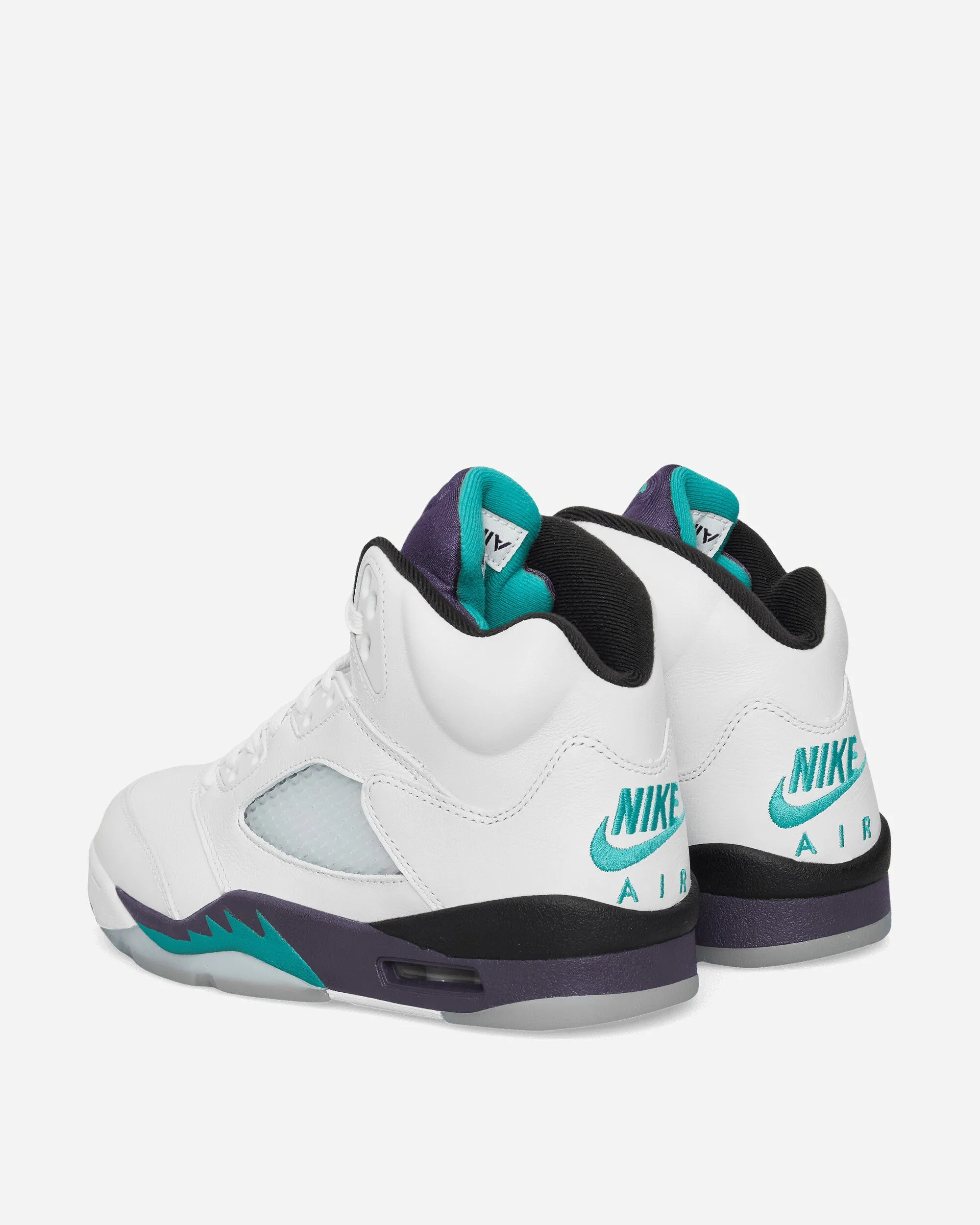 Air Jordan 5 Sneakers Grape Flexible Shoes