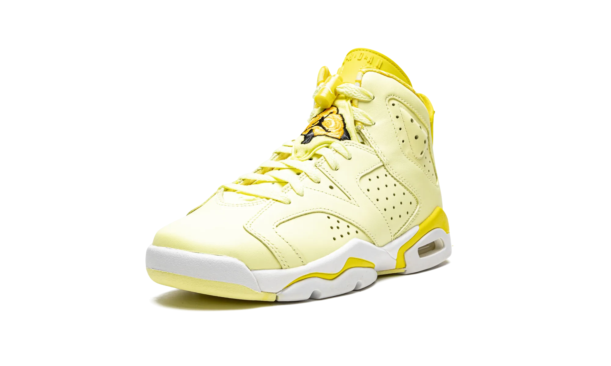 Air Jordan 6 GS "Citron Tint / Floral" jordan school kids shoes