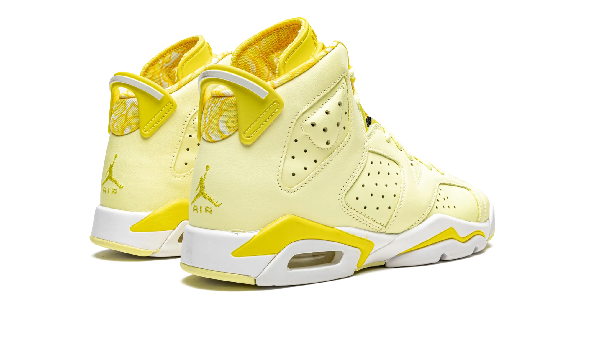 Air Jordan 6 GS "Citron Tint / Floral" jordan school kids shoes