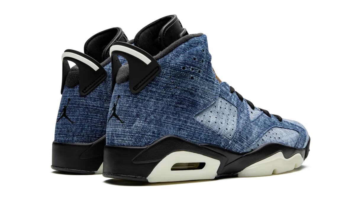 Air Jordan 6 "Washed Denim" jordan athletic mens shoes