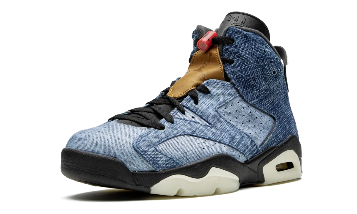 Air Jordan 6 "Washed Denim" jordan athletic mens shoes