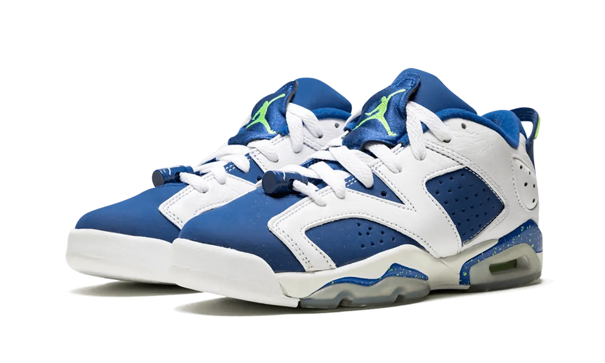 Air Jordan 6 Retro Low GS "Seahawks" jordan school kids shoes