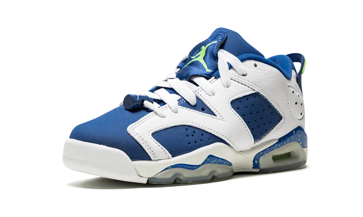 Air Jordan 6 Retro Low GS "Seahawks" jordan school kids shoes
