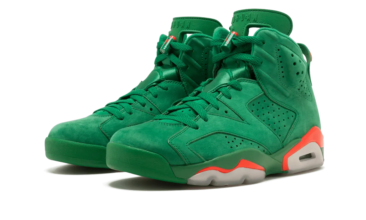 Air Jordan 6 Retro NRG "Green Suede Gatorade" jordan athletic mens shoes