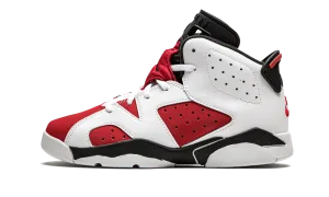 Air Jordan 6 Retro PS "Carmine 2021" Jordan Pre School shoes