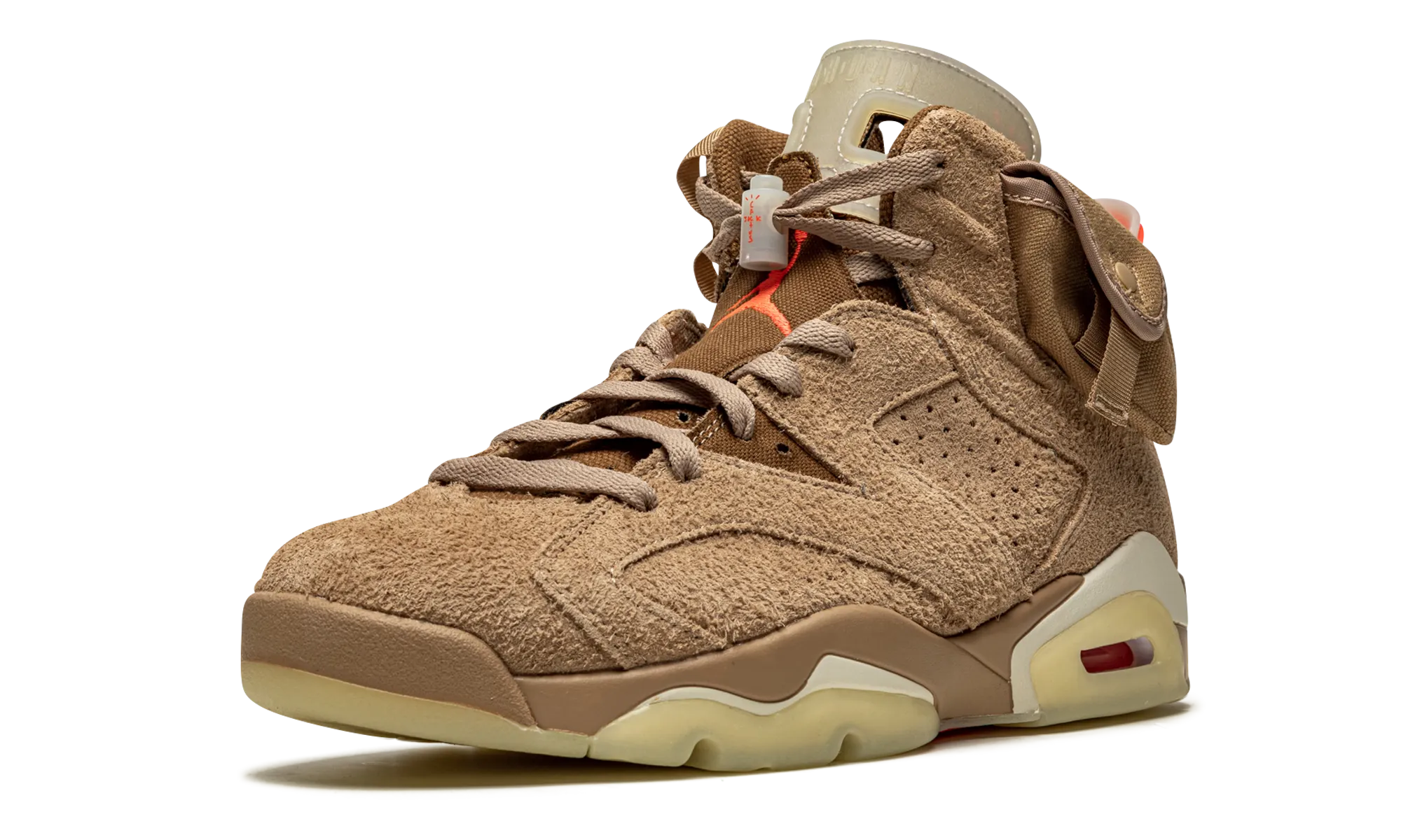 Air Jordan 6 Retro "Travis Scott - British Khaki" jordan premium mens sneakers