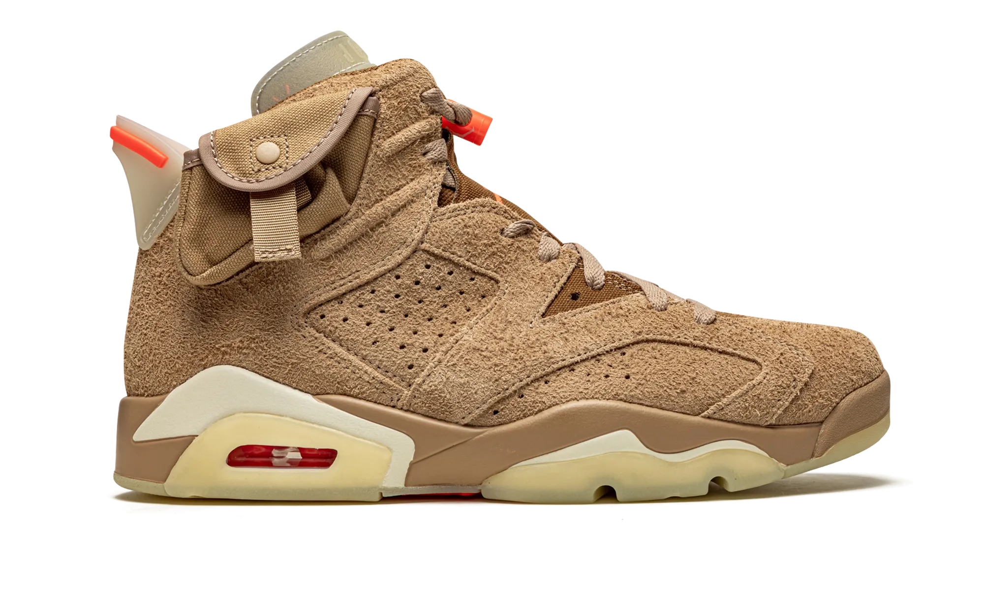 Air Jordan 6 Retro "Travis Scott - British Khaki" jordan premium mens sneakers