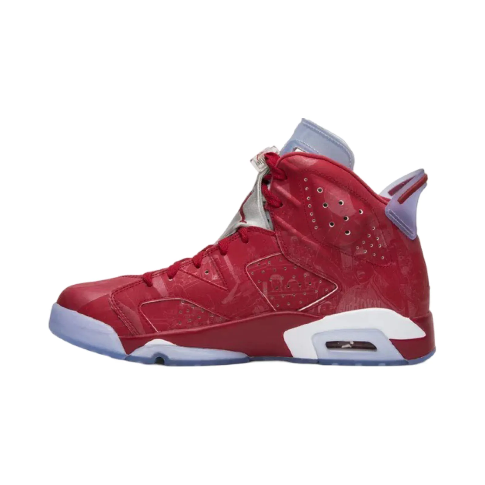 Air Jordan 6 Retro Slam Dunk Varsity Red White Iconic Sneakers