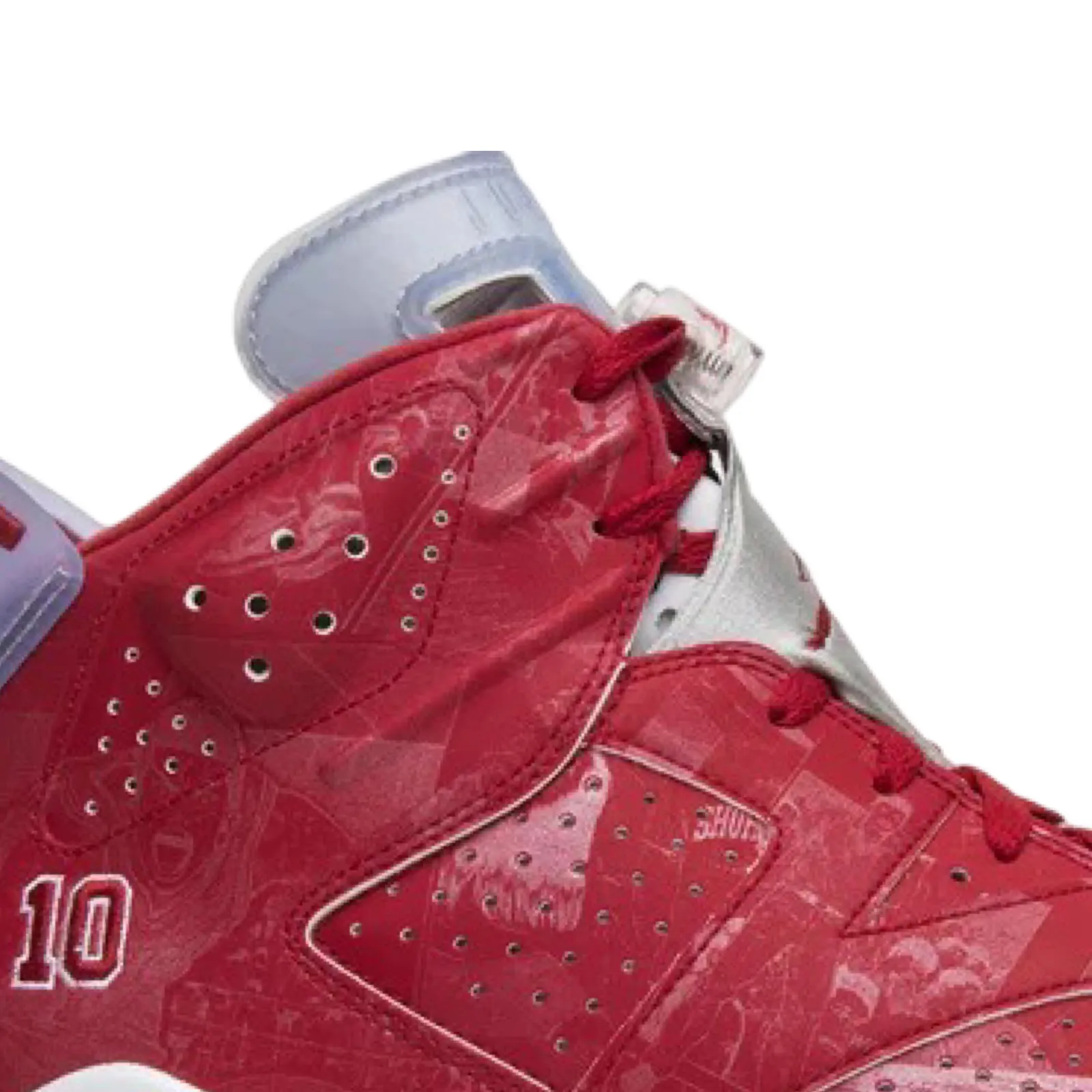 Air Jordan 6 Retro Slam Dunk Varsity Red White Iconic Sneakers