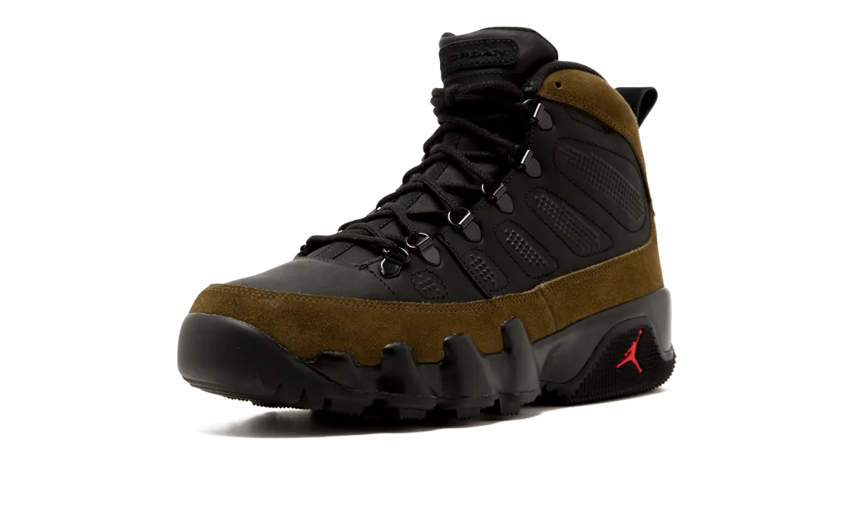 Air Jordan 9 Retro Boot NRG "Olive" jordan athletic mens shoes
