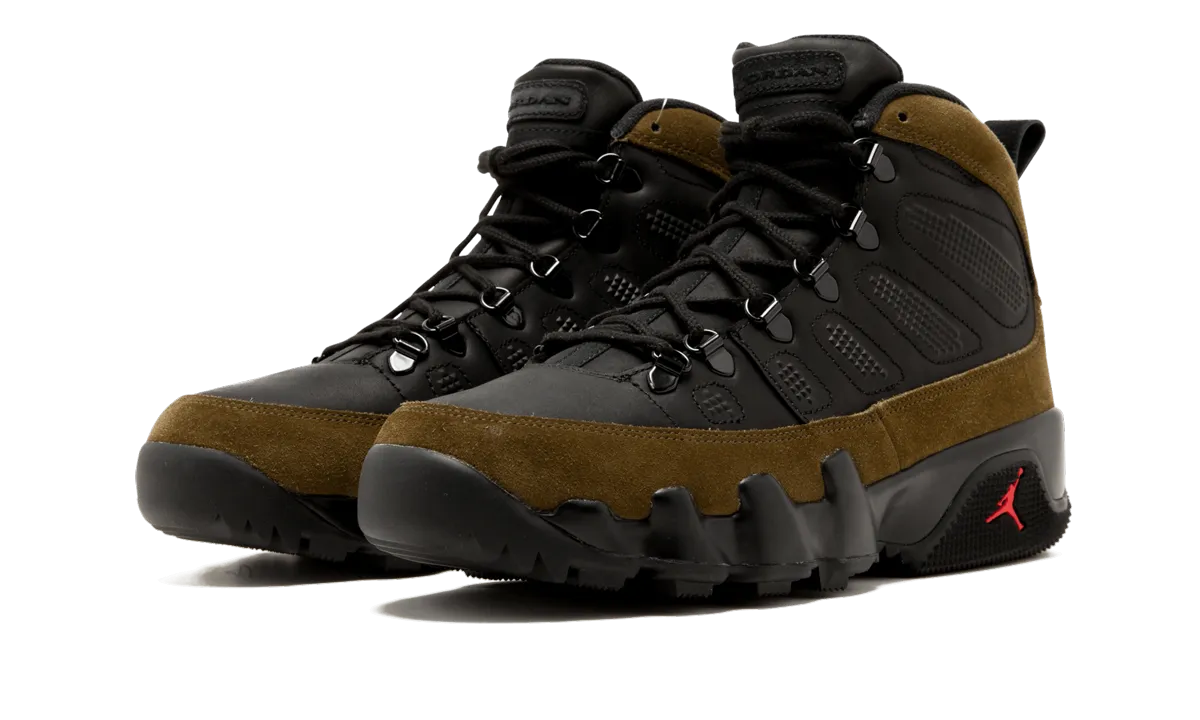 Air Jordan 9 Retro Boot NRG "Olive" jordan athletic mens shoes