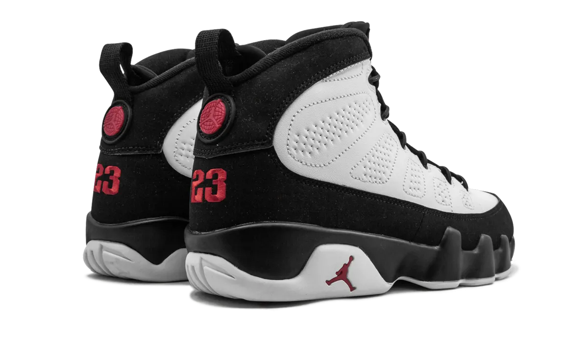 Air Jordan 9 Retro "White Black Red 2016 Release" jordan athletic mens shoes