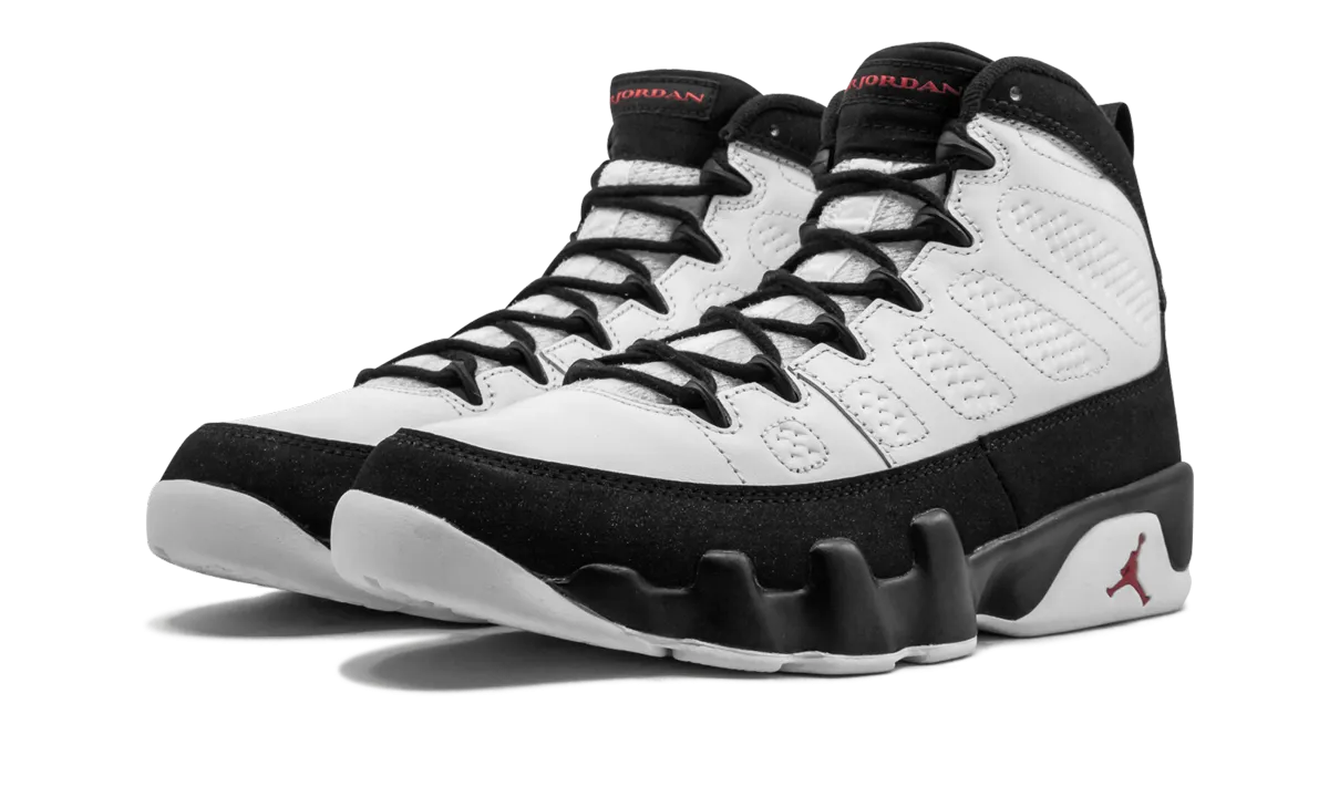 Air Jordan 9 Retro "White Black Red 2016 Release" jordan athletic mens shoes